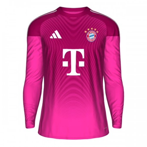 Fotballtrøye FC Bayern München Keeper 2025-26 Langermet Rosa Fotballtrøye FC Bayern München Keeper 2025-26 Langermet Rosa